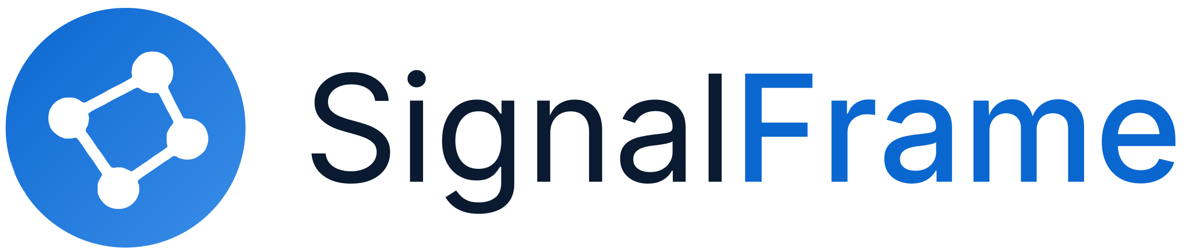Signal Frame, a Signal Analytics product